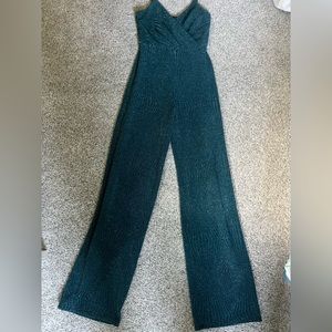 Trixxi sparkly turquoise jumpsuit . Size- S. Perfect condition.